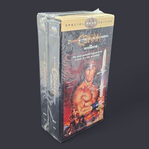 Conan 2 Pack Special Edition (VHS) Conan The Barbarian The Destroyer New Sealed